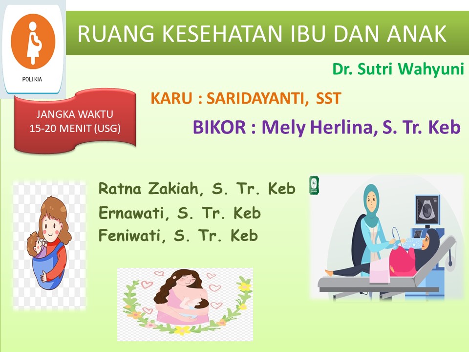 Ruang Kesehatan Ibu dan Anak