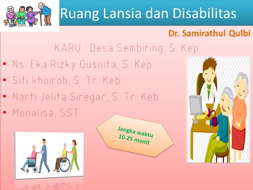 Ruang Lansia dan Disabilitas